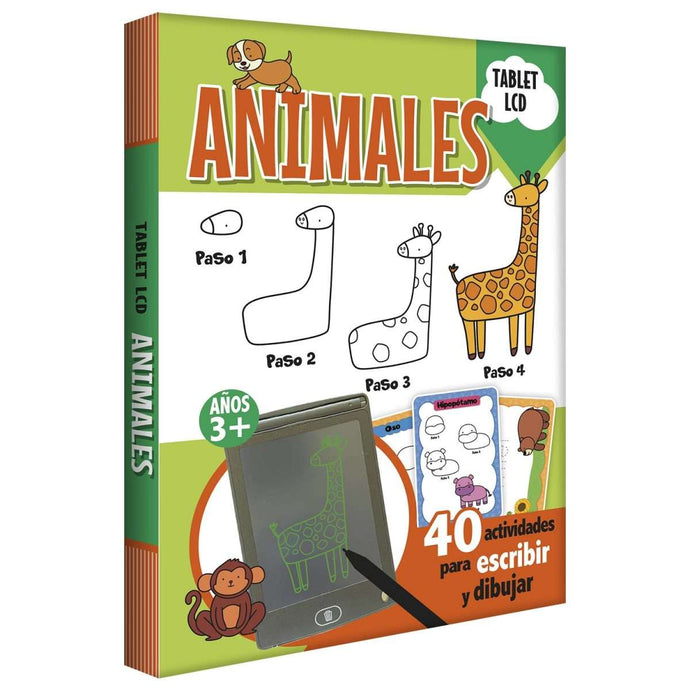 Libro Tablet Animales