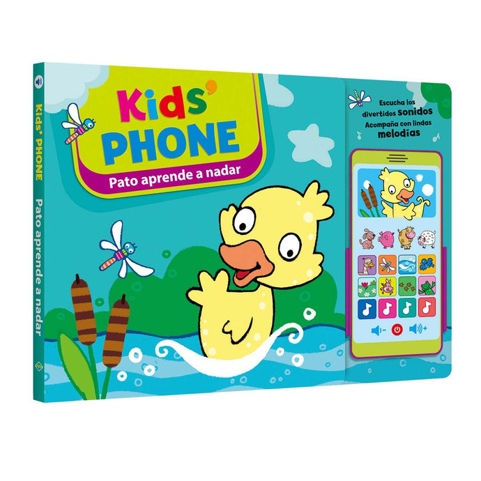Kids Phone Smartphone Pato aprende a nadar